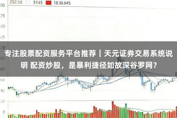 专注股票配资服务平台推荐｜天元证券交易系统说明 配资炒股，是暴利捷径如故深谷罗网？