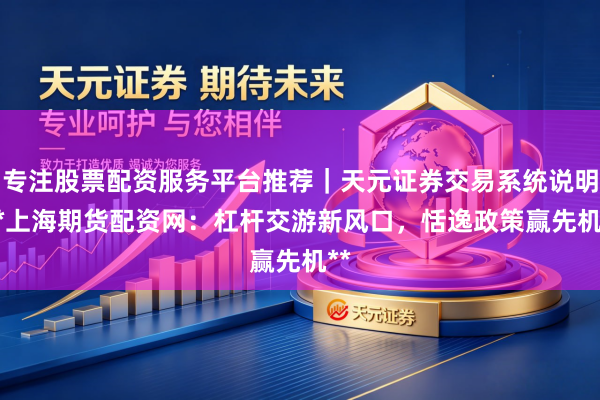 专注股票配资服务平台推荐｜天元证券交易系统说明 **上海期货配资网：杠杆交游新风口，恬逸政策赢先机**